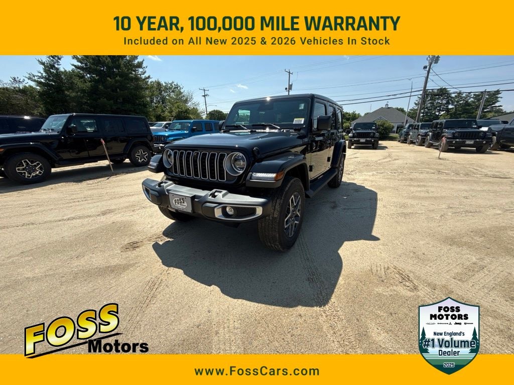 New 2026 Jeep Wrangler 4-DOOR SAHARA Sport Utility