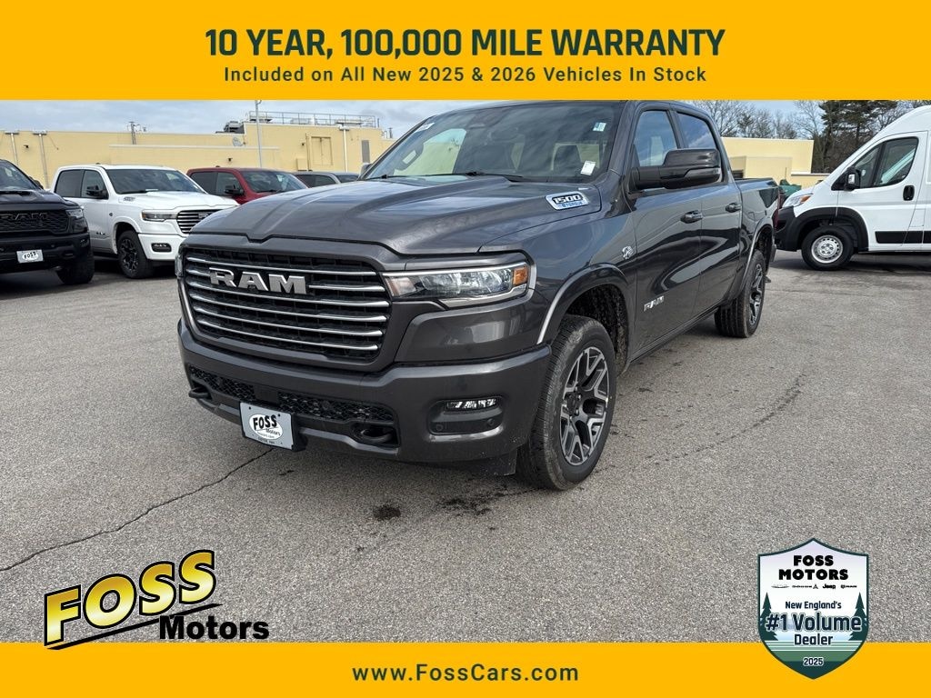 New 2026 Ram 1500 LARAMIE CREW CAB 4X4 5'7 BOX Pickup