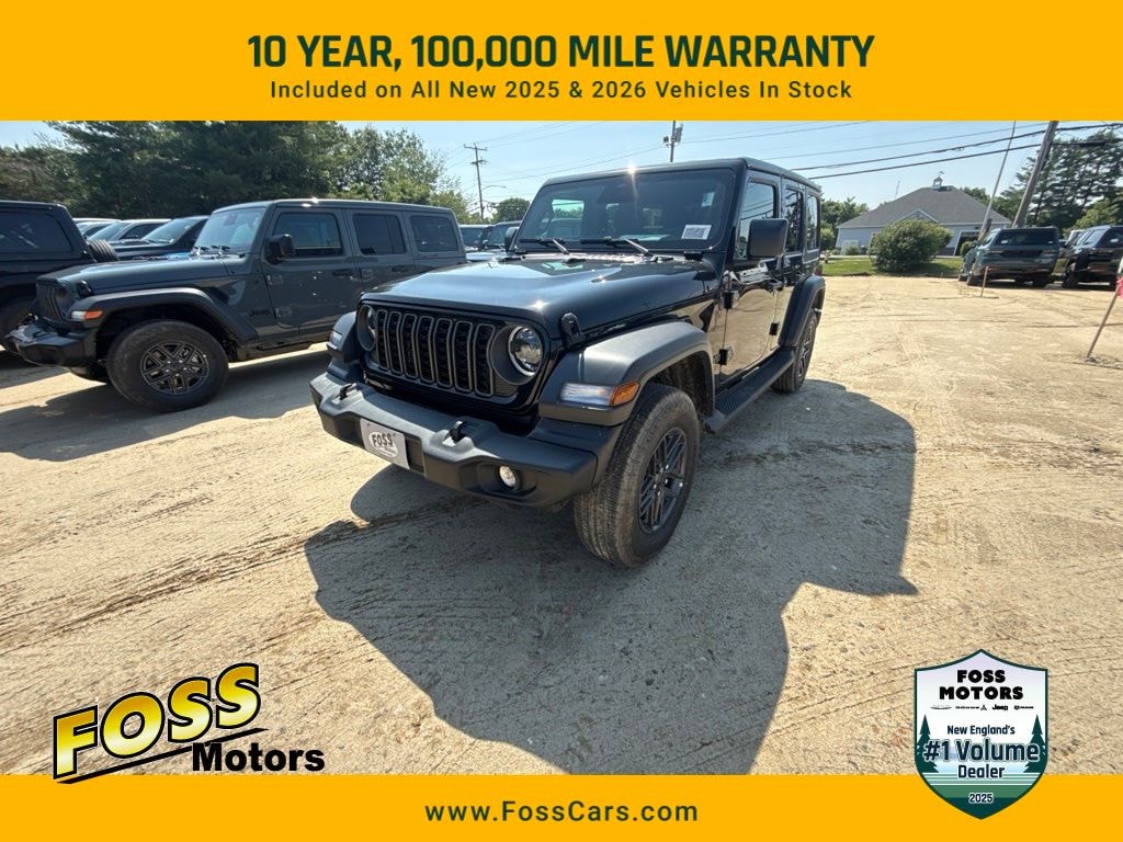 New 2026 Jeep Wrangler 4-DOOR SPORT S Sport Utility