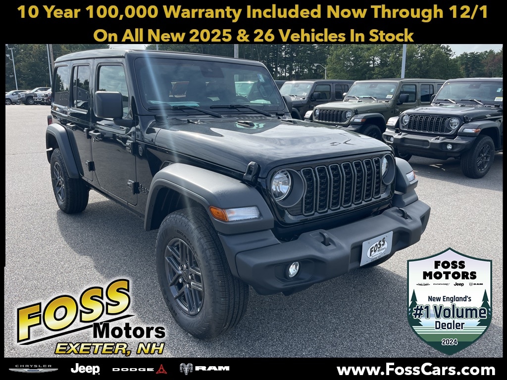New 2025 Jeep Wrangler 4-DOOR SPORT S Sport Utility