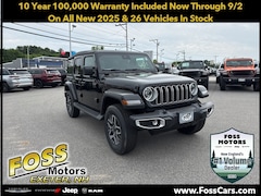 New 2025 Jeep Wrangler 4-DOOR SAHARA Sport Utility in Exeter, NH