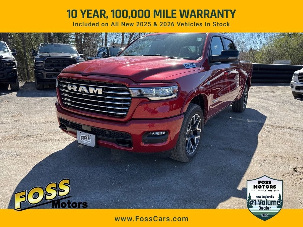 New 2026 Ram 1500 LARAMIE CREW CAB 4X4 5'7 BOX Pickup