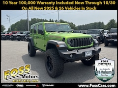 New 2025 Jeep Wrangler 4-DOOR SPORT S ROCKY RIDGE Sport Utility in Exeter, NH