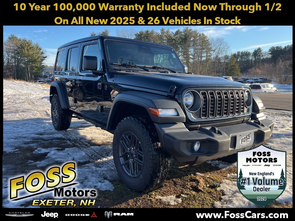 New 2026 Jeep Wrangler 4-DOOR SPORT S Sport Utility