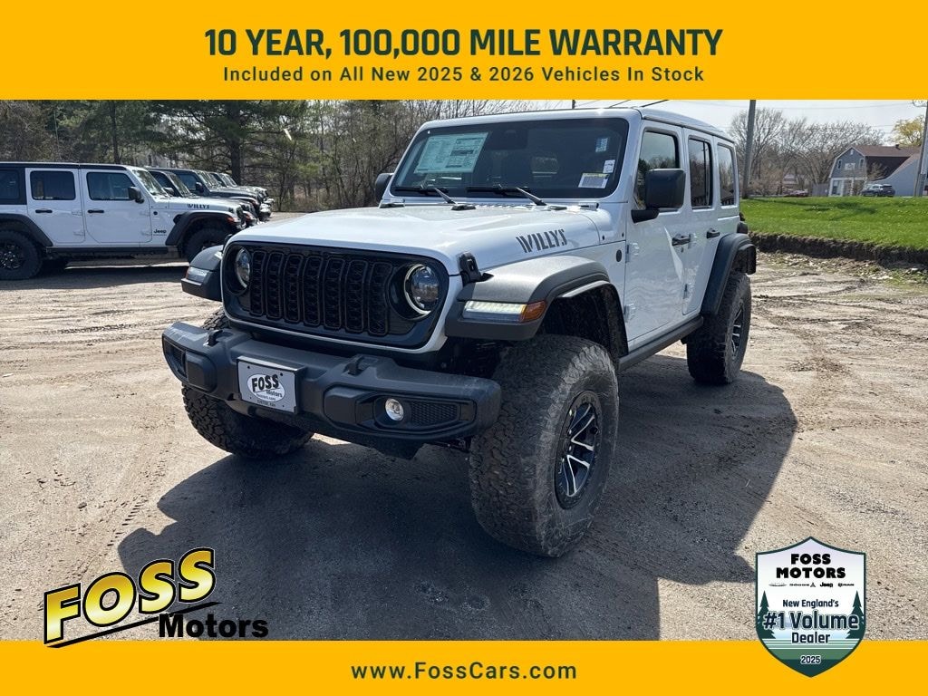 New 2026 Jeep Wrangler 4-DOOR WILLYS Sport Utility