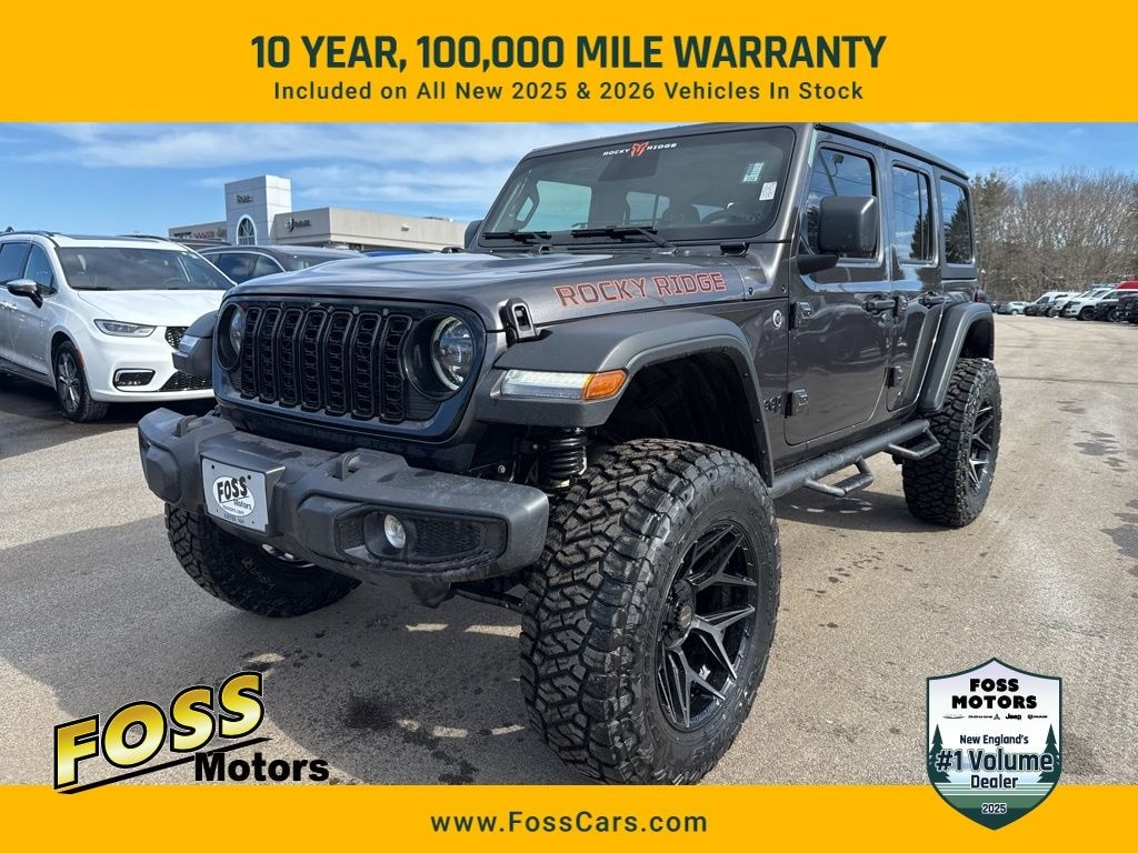 New 2026 Jeep Wrangler 4-DOOR WILLYS Sport Utility