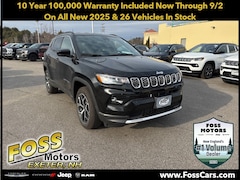 New 2025 Jeep Compass LIMITED 4X4 Sport Utility in Exeter, NH