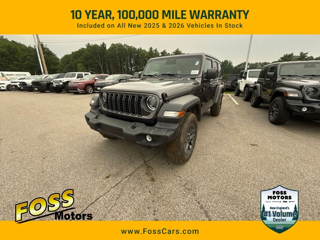New 2026 Jeep Wrangler 4-DOOR SPORT S Sport Utility