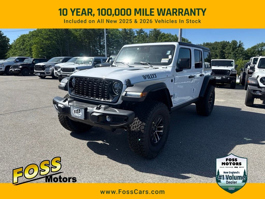 New 2026 Jeep Wrangler 4-DOOR WILLYS Sport Utility