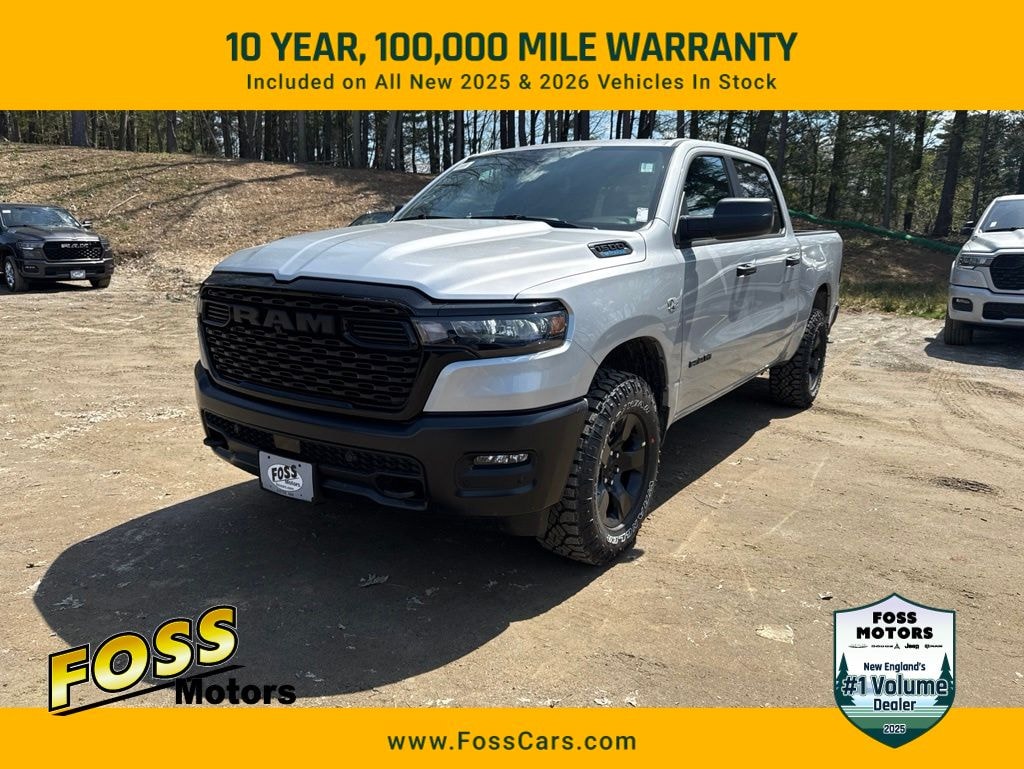 New 2026 Ram 1500 WARLOCK CREW CAB 4X4 5'7 BOX Pickup