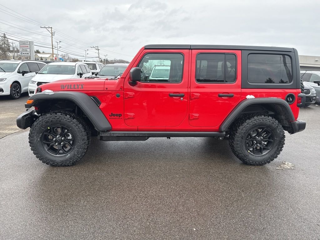 New 2026 Jeep Wrangler 4-DOOR WILLYS Sport Utility