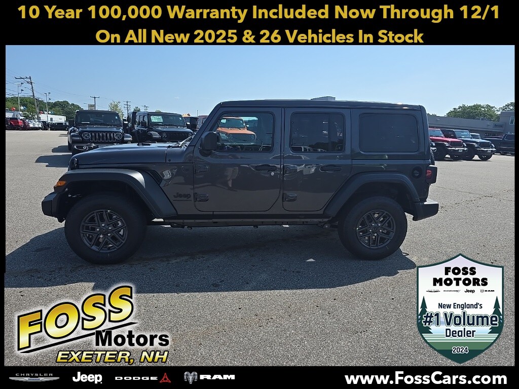 New 2025 Jeep Wrangler 4-DOOR SPORT S Sport Utility