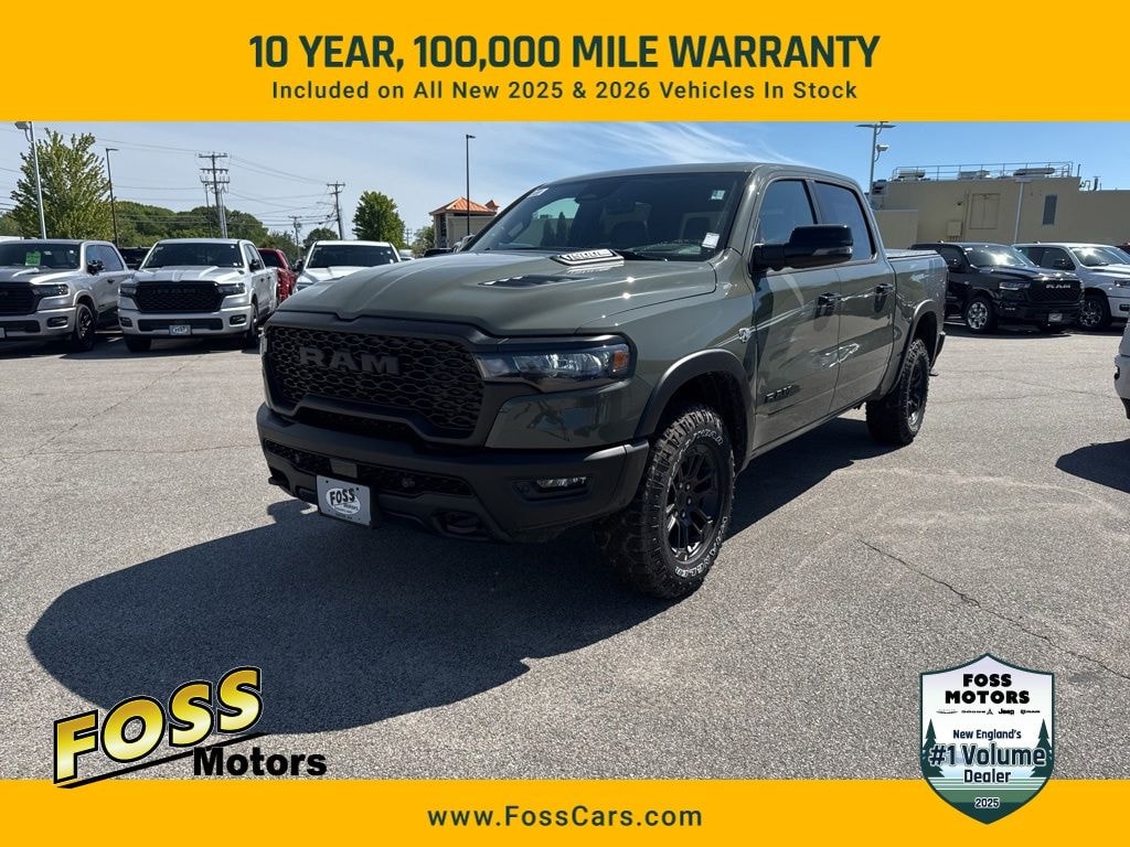 New 2026 Ram 1500 REBEL CREW CAB 4X4 5'7 BOX Pickup