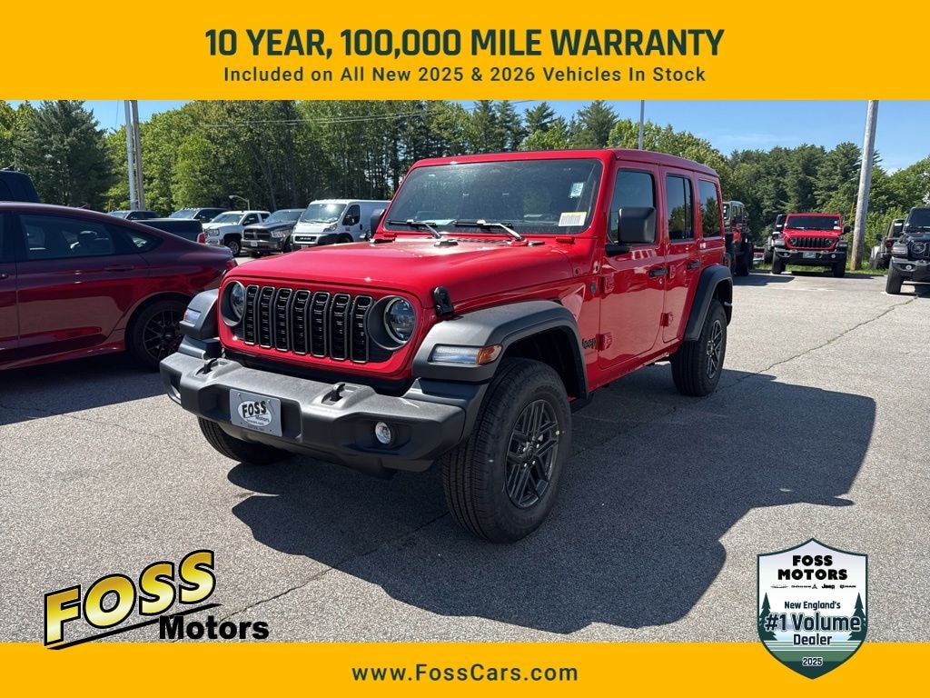 New 2026 Jeep Wrangler 4-DOOR SPORT S Sport Utility