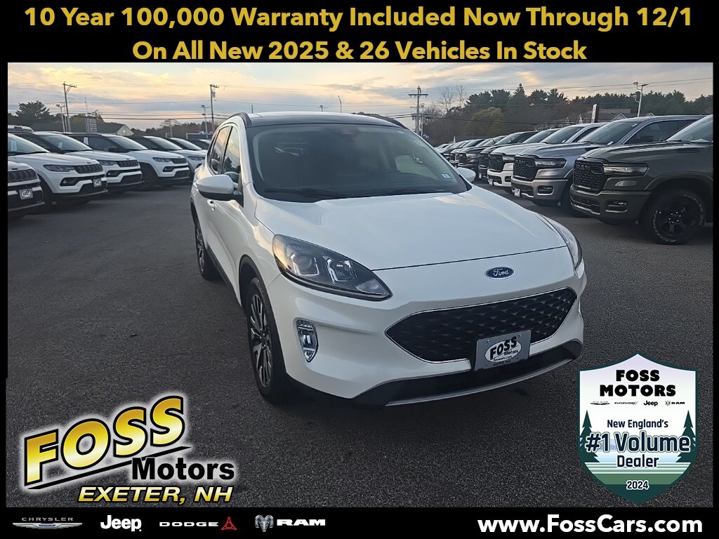 Certified 2020 Ford Escape SEL SUV