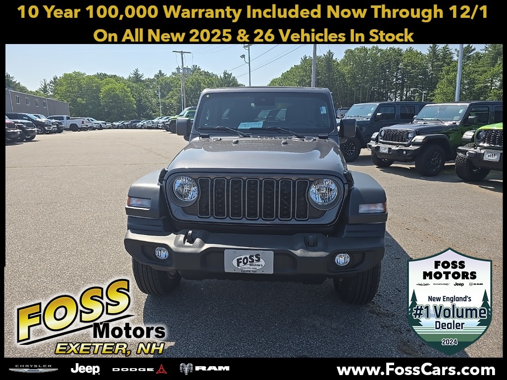 New 2025 Jeep Wrangler 4-DOOR SPORT S Sport Utility