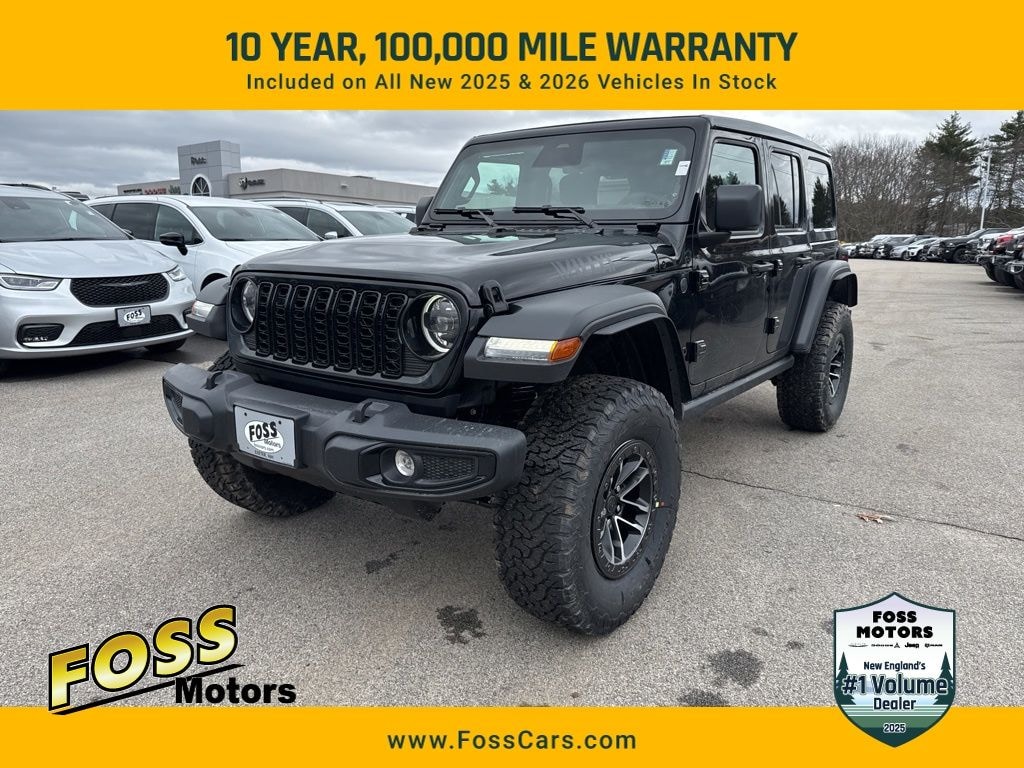 New 2026 Jeep Wrangler 4-DOOR WILLYS Sport Utility