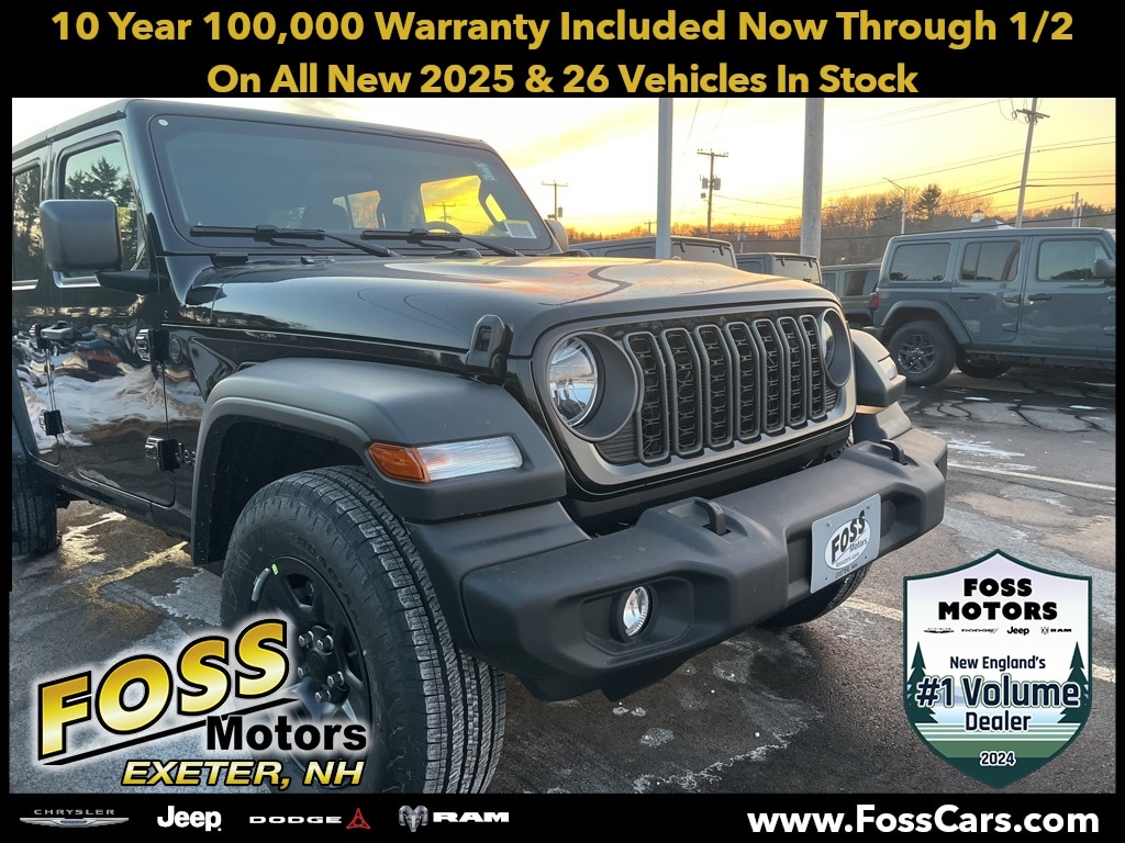 New 2026 Jeep Wrangler 4-DOOR SPORT Sport Utility