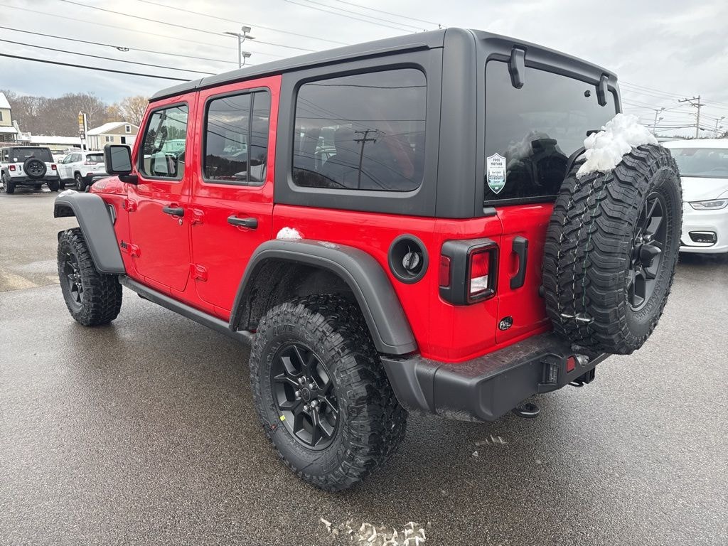 New 2026 Jeep Wrangler 4-DOOR WILLYS Sport Utility