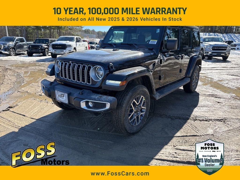 New 2026 Jeep Wrangler 4-DOOR SAHARA Sport Utility