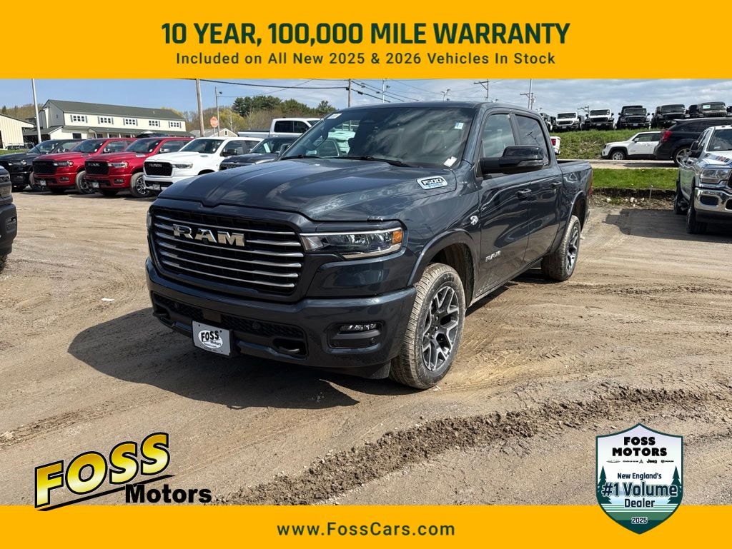 New 2026 Ram 1500 LARAMIE CREW CAB 4X4 5'7 BOX Pickup