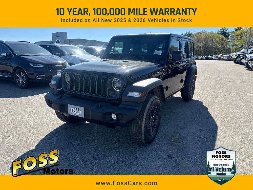New 2026 Jeep Wrangler 4-DOOR SPORT S Sport Utility