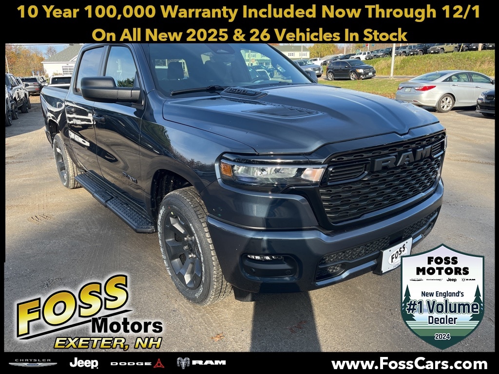 New 2025 Ram 1500 Tradesman Crew Cab 4x4 5'7 Box Pickup