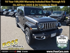 New 2025 Jeep Wrangler 4-DOOR SAHARA Sport Utility in Exeter, NH
