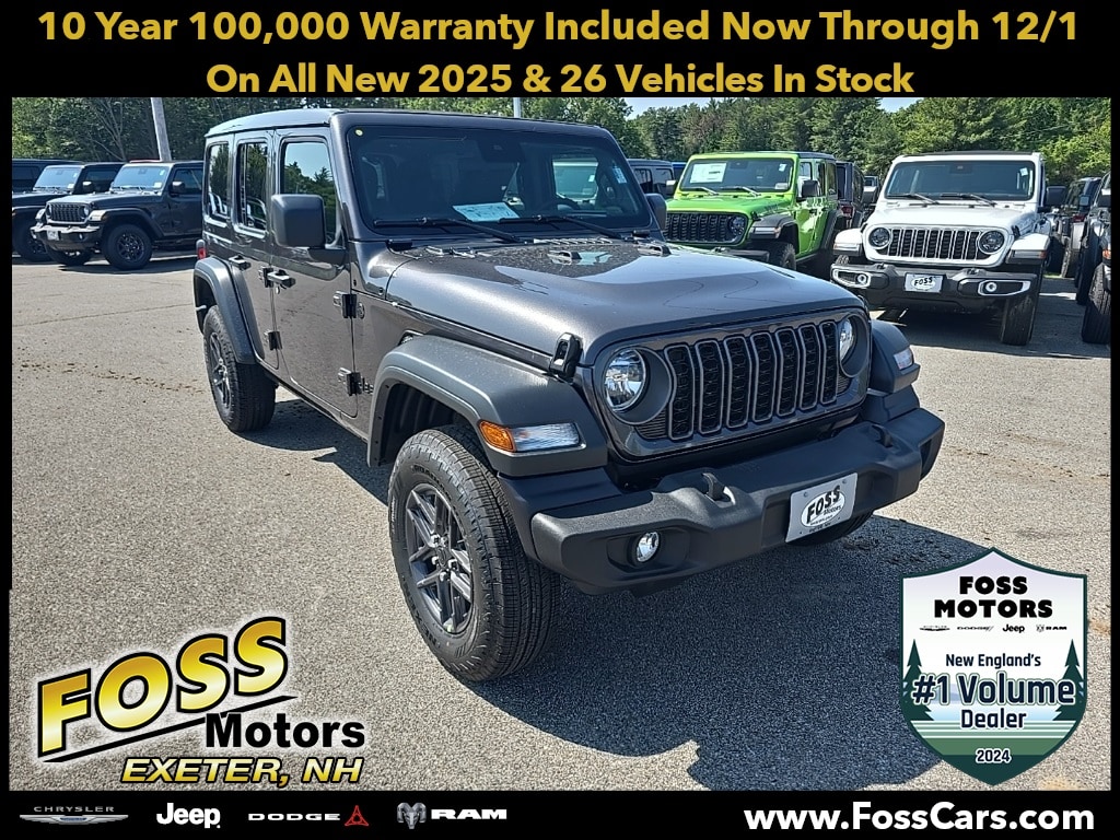 New 2025 Jeep Wrangler 4-DOOR SPORT S Sport Utility