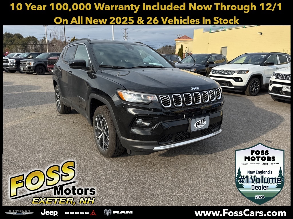 New 2025 Jeep Compass LIMITED 4X4 Sport Utility