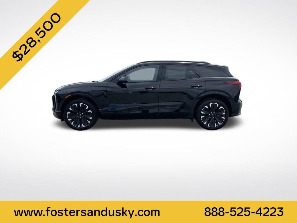 Used 2024 Chevrolet Blazer EV RS with VIN 3GNKDCRJ2RS153129 for sale in Sandusky, OH