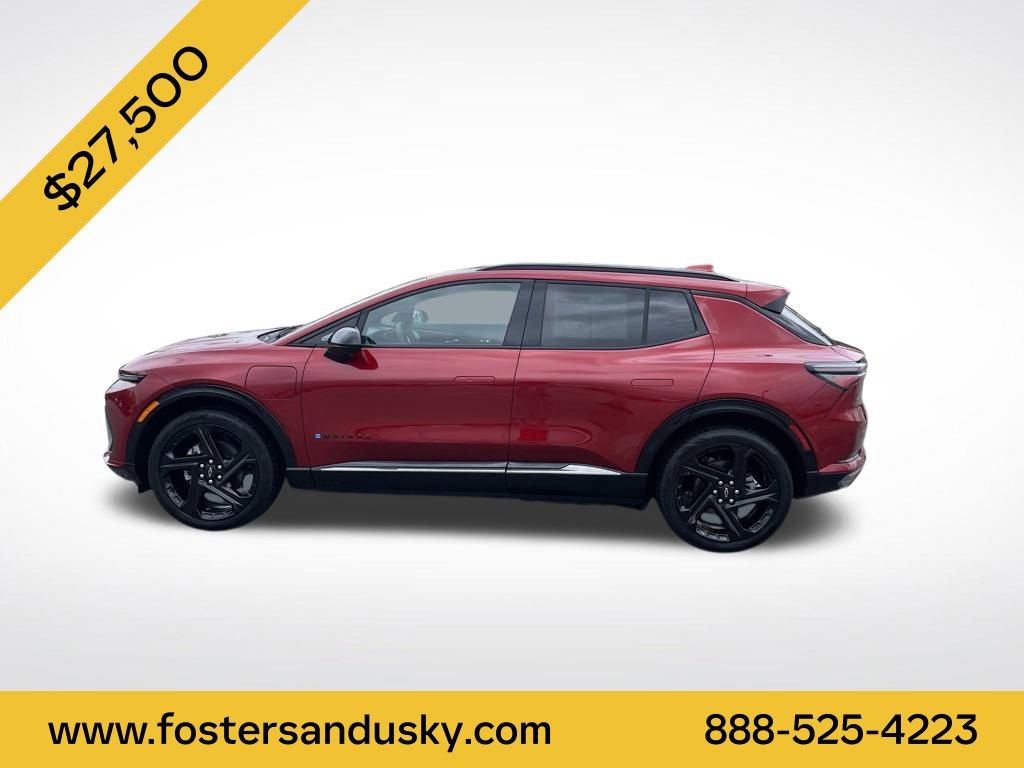 Used 2024 Chevrolet Equinox EV RS with VIN 3GN7DSRP5RS297231 for sale in Sandusky, OH