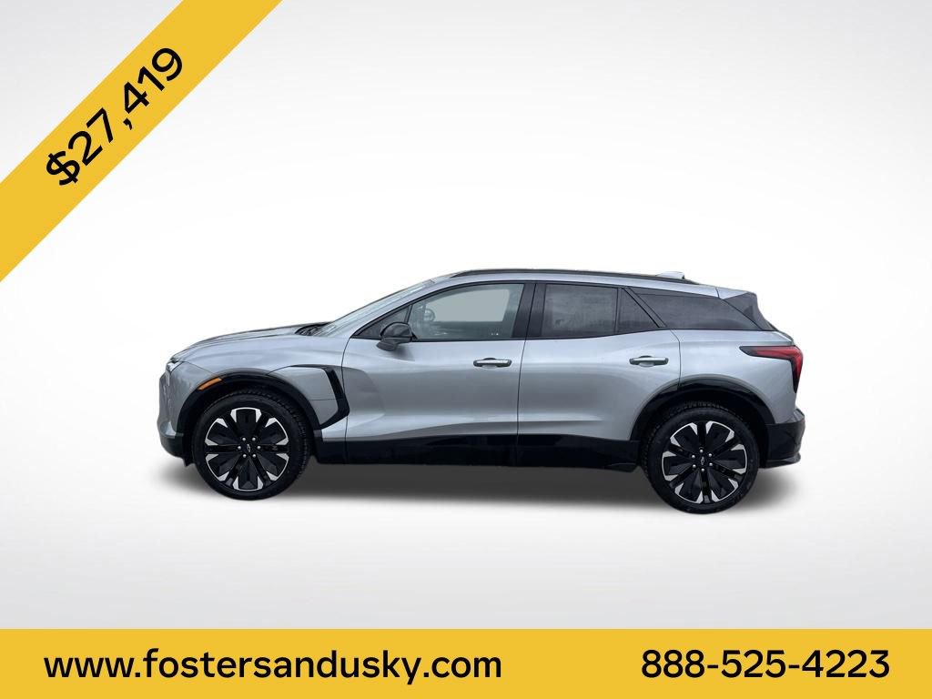 Used 2024 Chevrolet Blazer EV RS with VIN 3GNKDCRJ4RS130029 for sale in Sandusky, OH