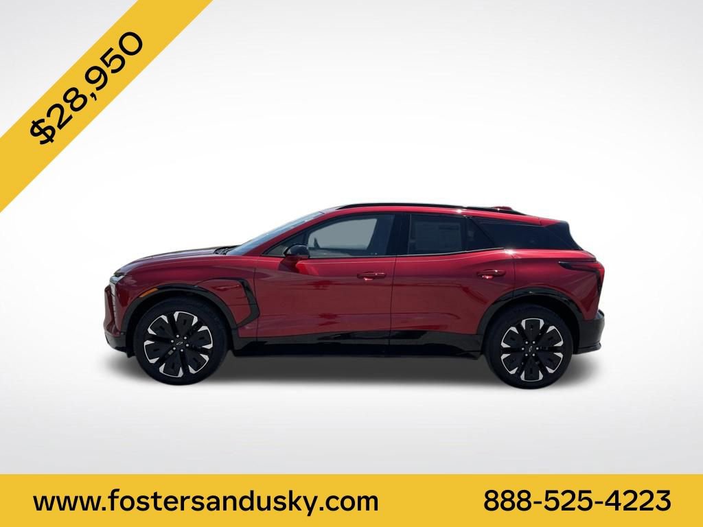 Used 2024 Chevrolet Blazer EV RS with VIN 3GNKDCRJ7RS170704 for sale in Sandusky, OH