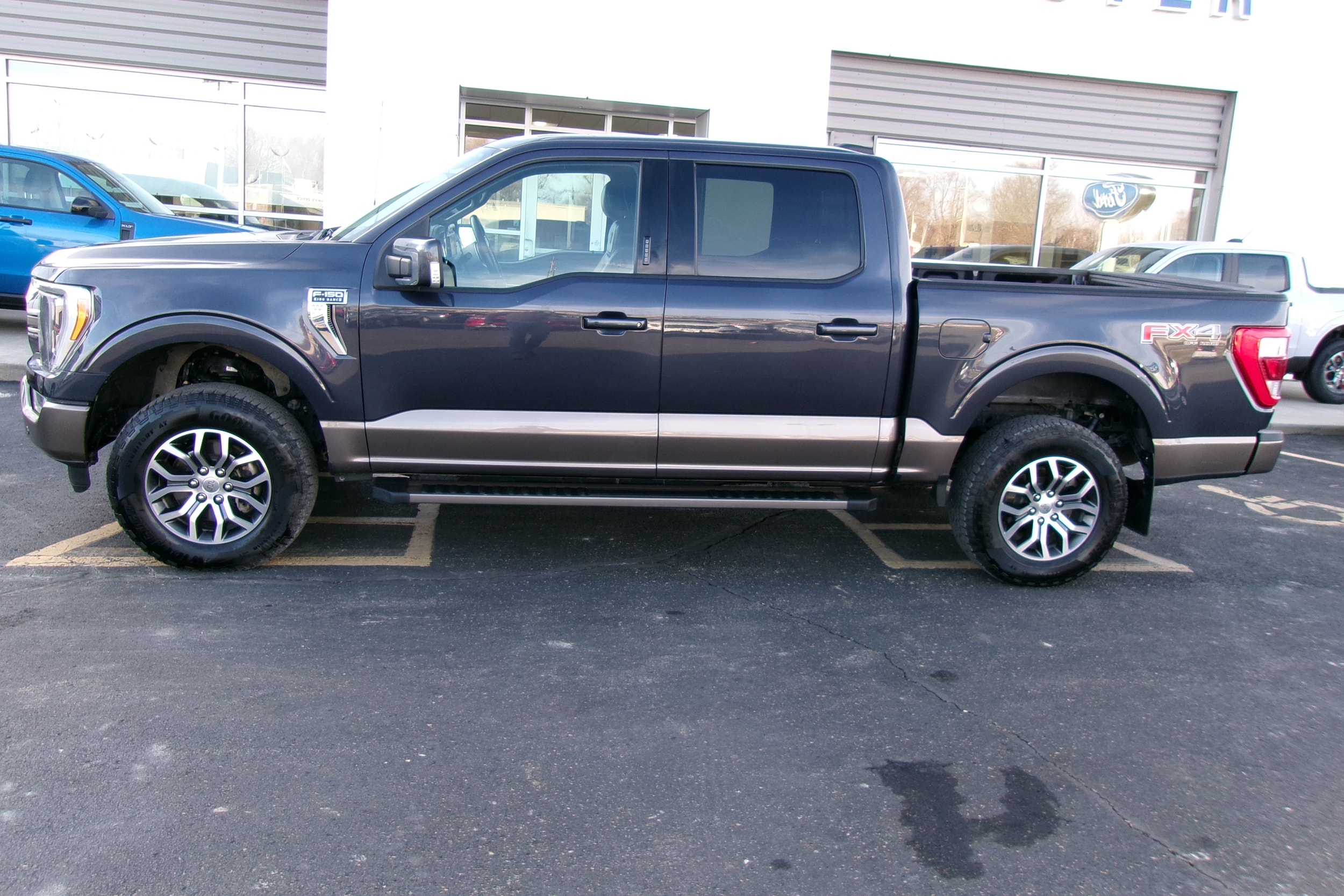 Used 2022 Ford F-150 King Ranch with VIN 1FTFW1E85NFA94460 for sale in Kansas City