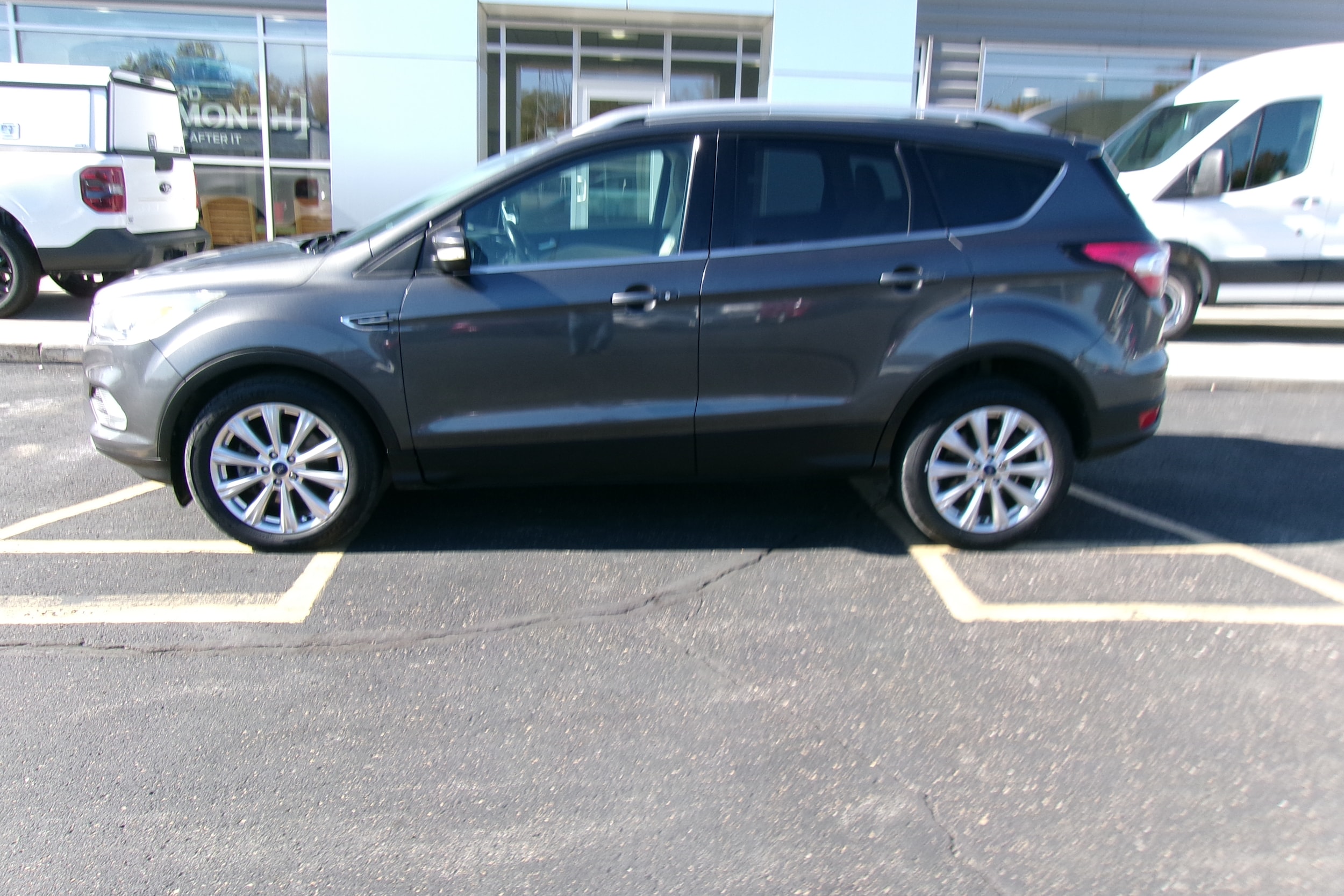 Used 2017 Ford Escape Titanium with VIN 1FMCU0J93HUD44534 for sale in Kansas City