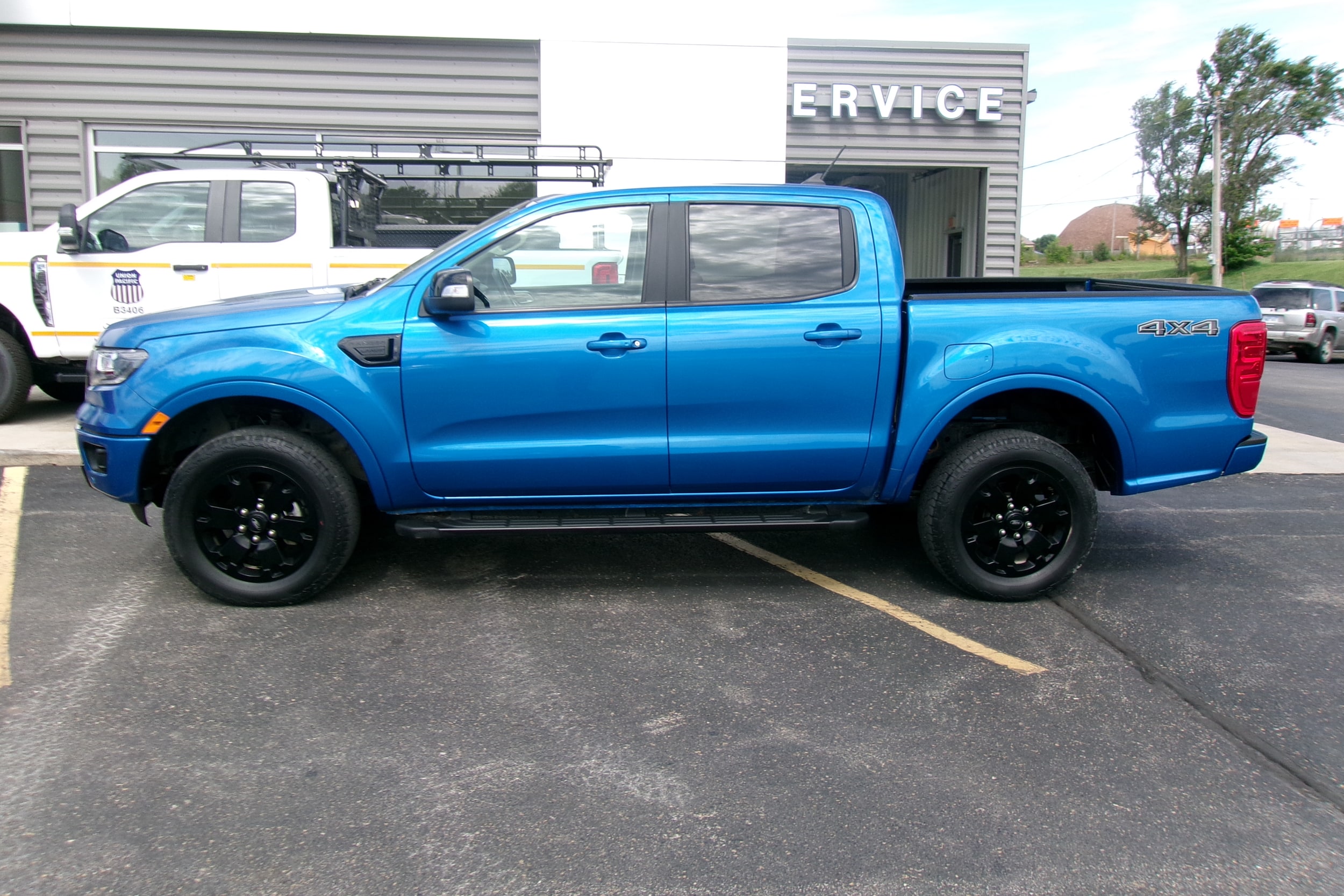 Certified 2021 Ford Ranger Lariat with VIN 1FTER4FHXMLD52832 for sale in Kansas City