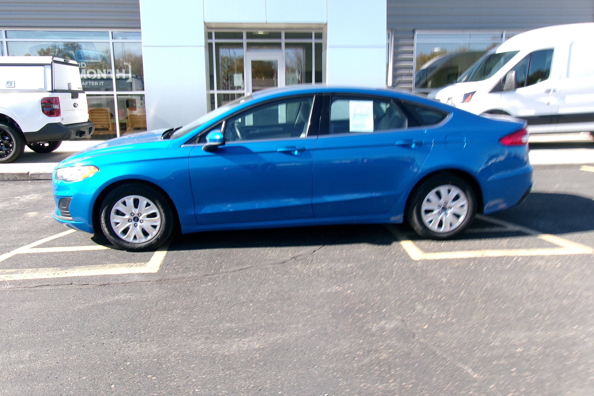 Used 2019 Ford Fusion S with VIN 3FA6P0G77KR273955 for sale in Kansas City