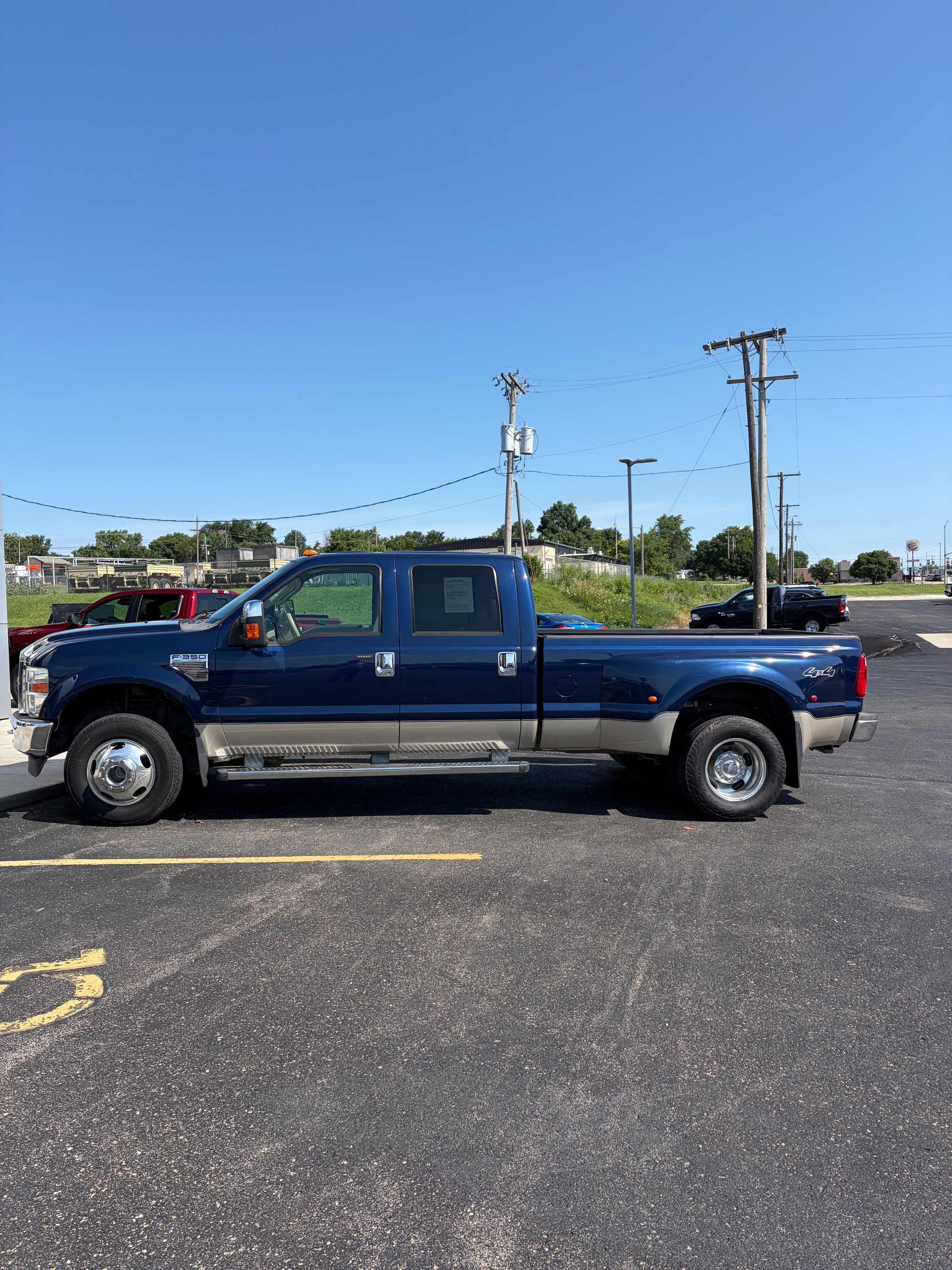 Used 2009 Ford F-350 Super Duty Lariat with VIN 1FTWW33RX9EA57973 for sale in Holton, KS