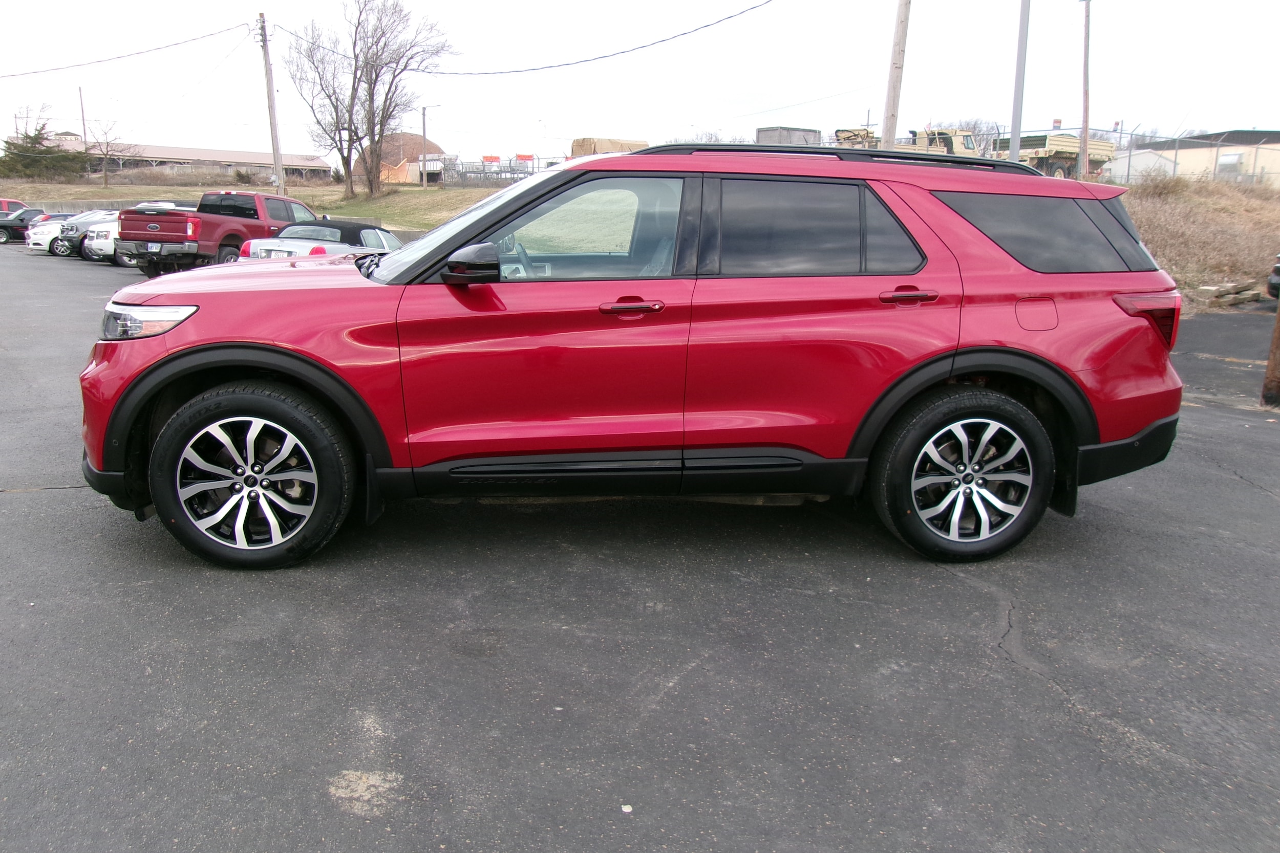 Used 2020 Ford Explorer ST with VIN 1FM5K8GC4LGC90376 for sale in Kansas City