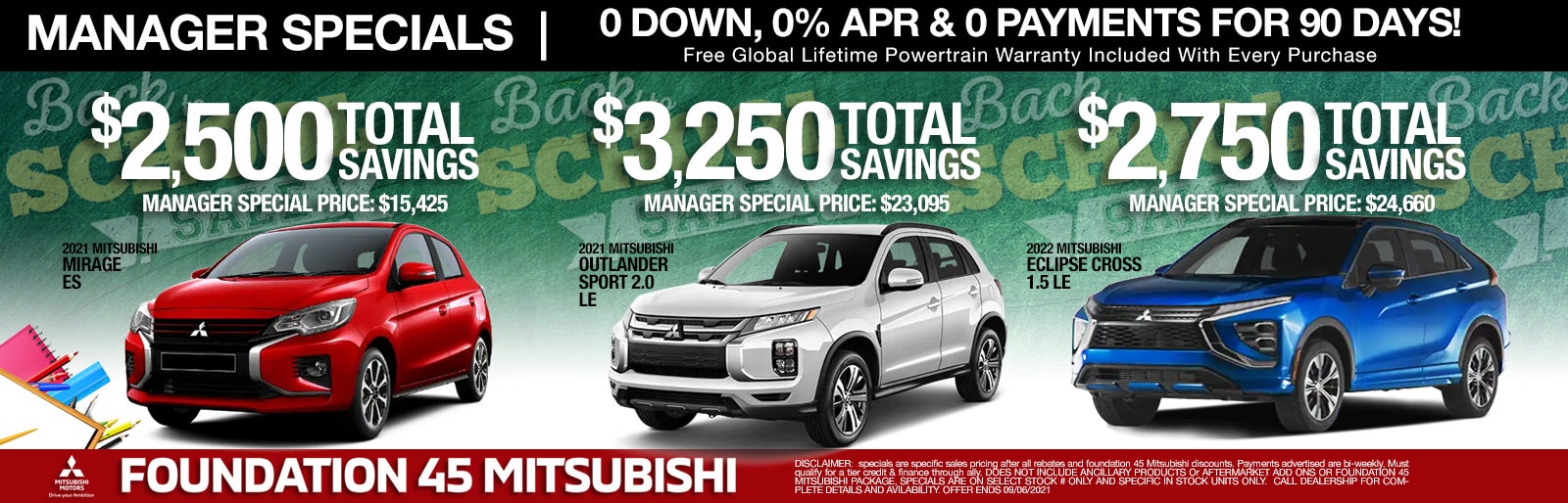 New and Used Mitsubishi dealership in Houston TX | Foundation 45 Mitsubishi