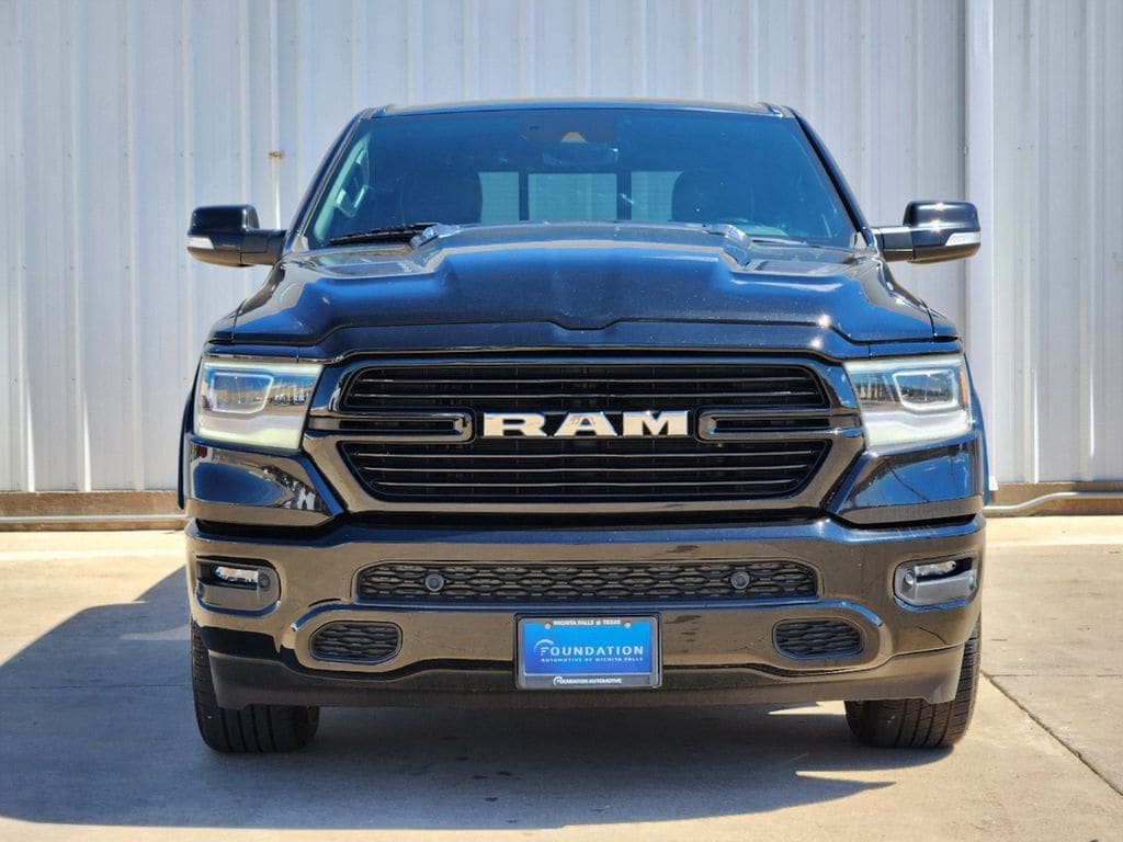 Used 2021 RAM Ram 1500 Pickup Laramie with VIN 1C6SRFJT9MN687375 for sale in Wichita Falls, TX