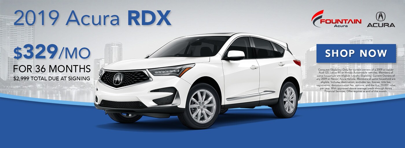 Fountain Acura New Acura dealership in Orlando, FL 32809