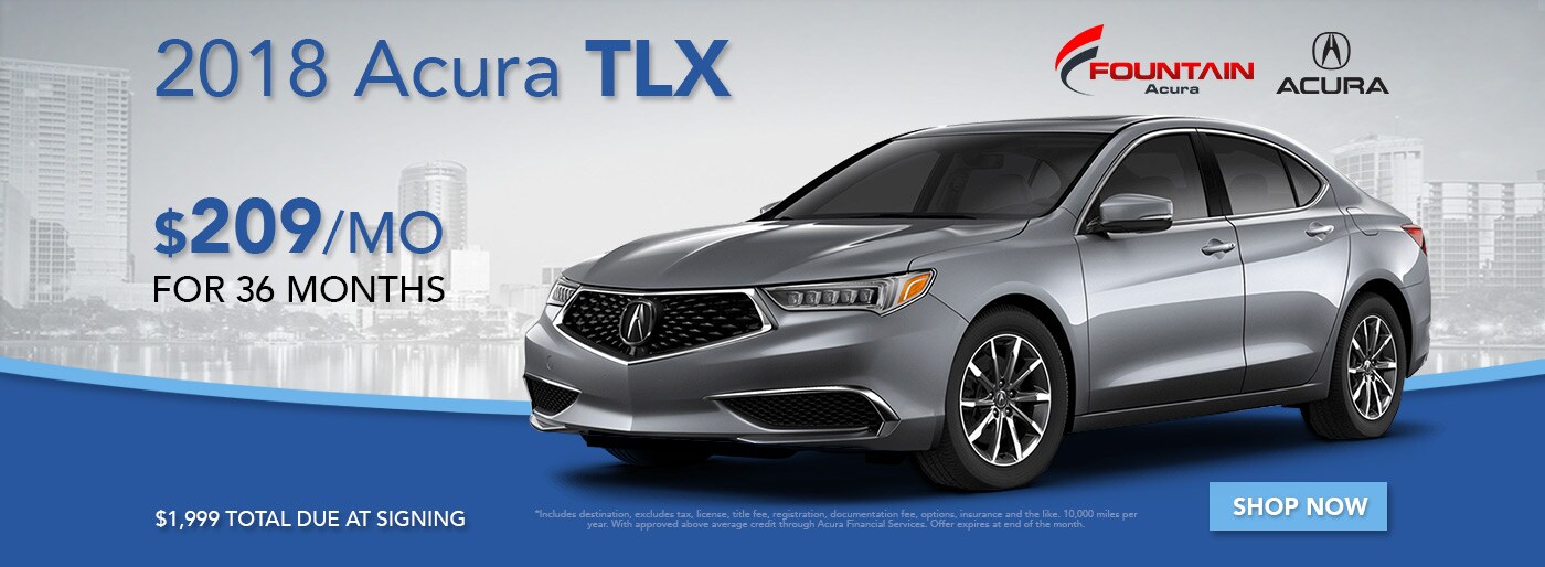 Fountain Acura New Acura dealership in Orlando, FL 32809