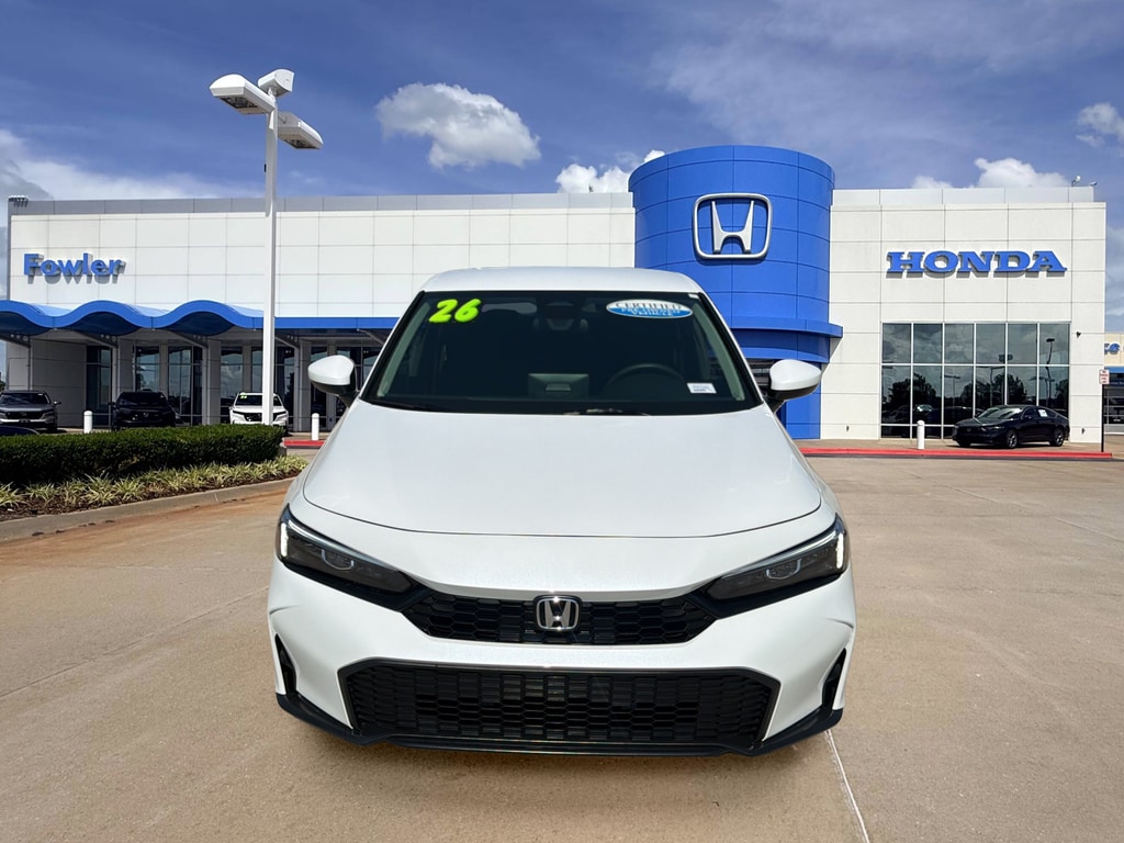 Certified 2026 Honda Civic LX Sedan