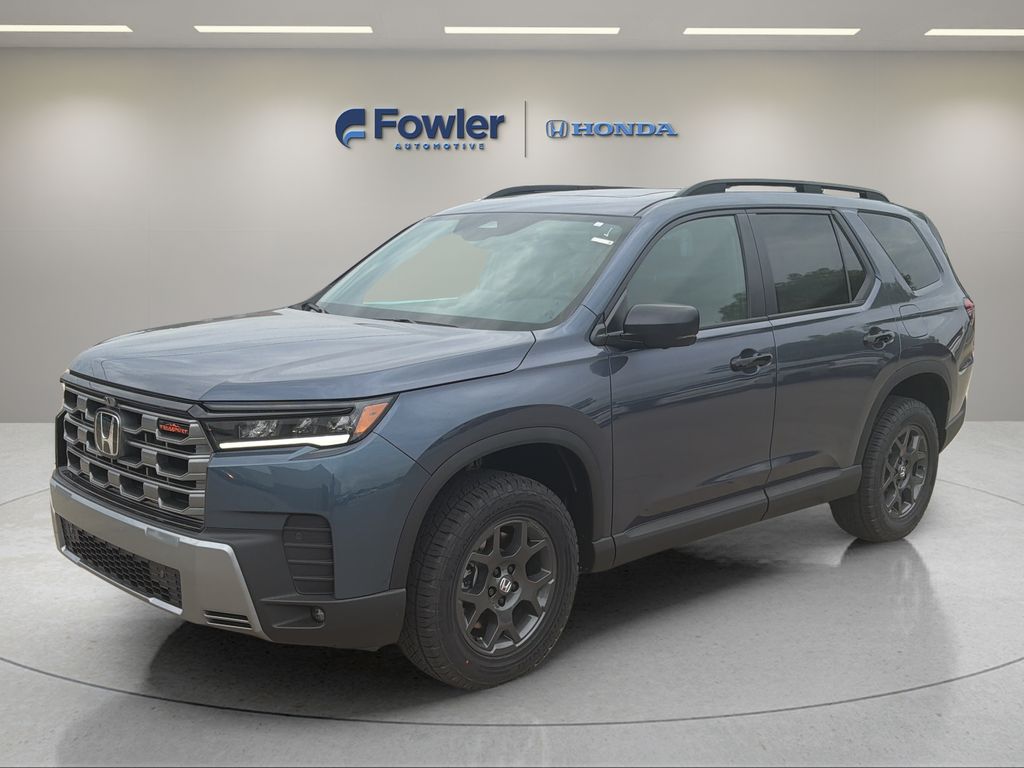 Smoke Blue Pearl 2026 Honda Pilot TrailSport AWD SUV / Crossover All-Wheel Drive Automatic