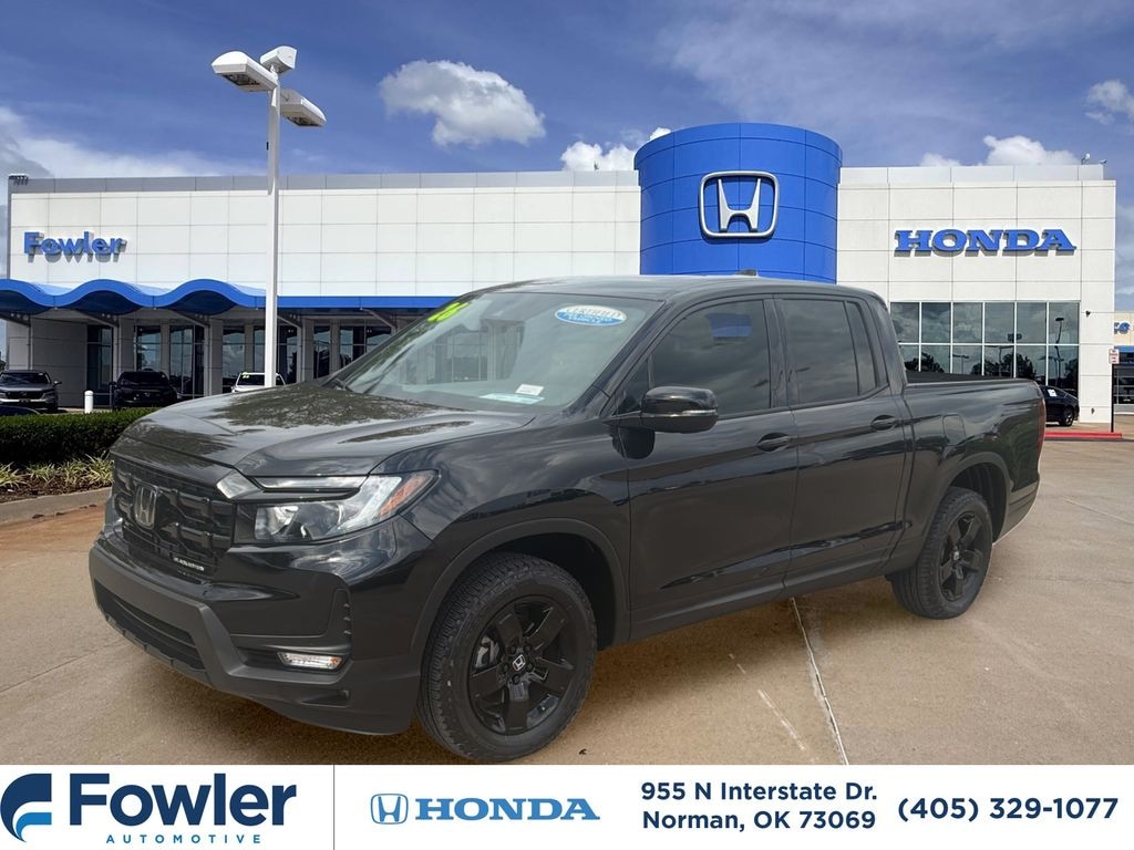 Certified 2026 Honda Ridgeline Black Edition Truck Crew Cab