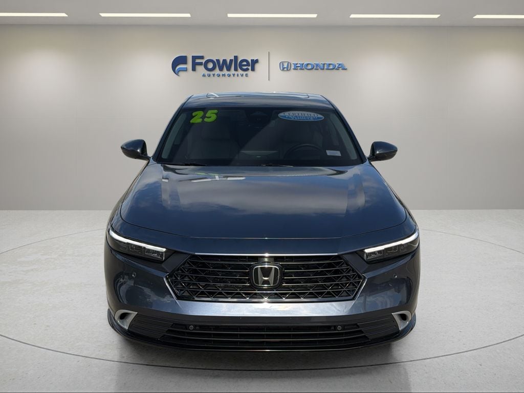 Certified 2025 Honda Accord Hybrid Touring Sedan