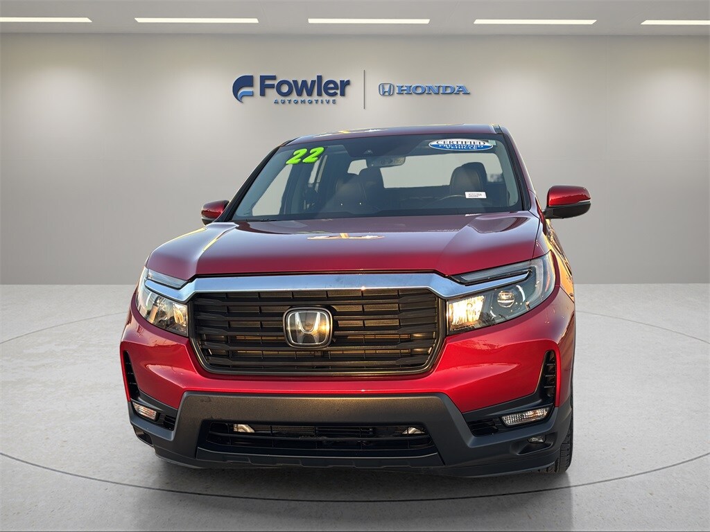 Certified 2022 Honda Ridgeline RTL Truck Crew Cab