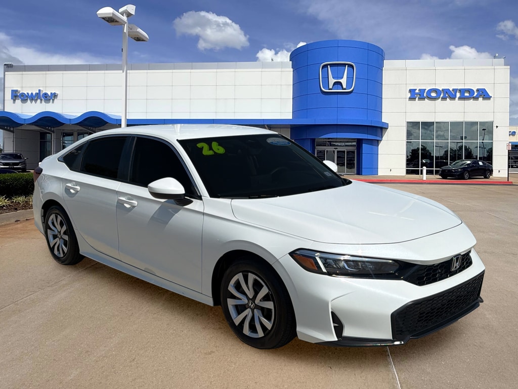 Certified 2026 Honda Civic LX Sedan
